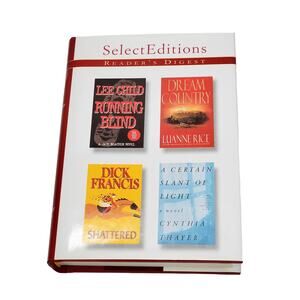 1st Ed Readers Digest Select Edition Running Blind Lee Harvey Vol 2 2001 HC Y2K